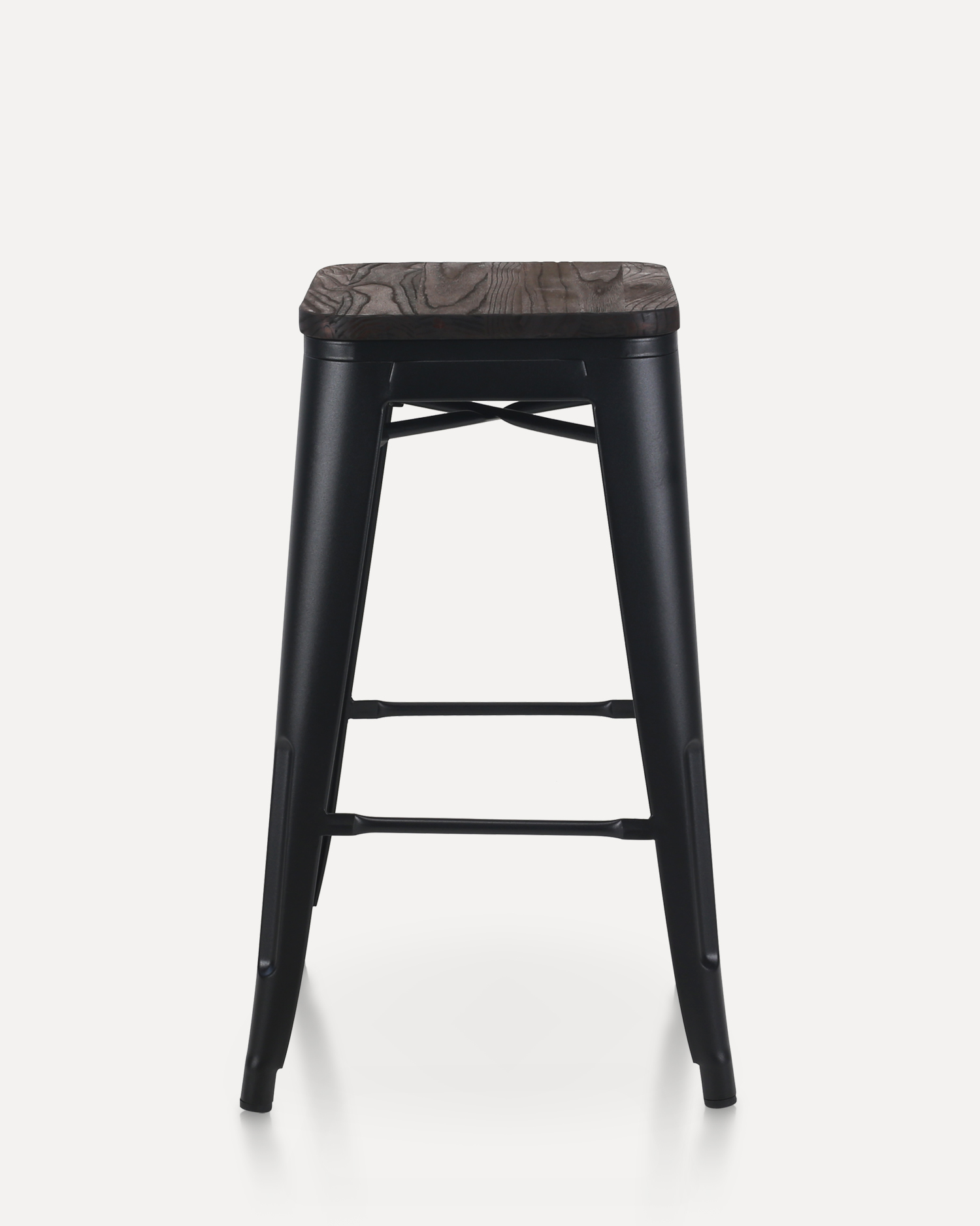 Klasszikus fekete fém design székek Klasszikus fekete fém design székek